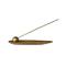 Hello Honey® 10" Gold Finish Modern Boho Aluminum Incense Holder
